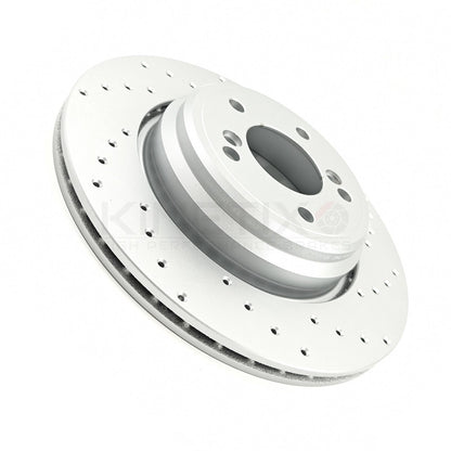 FOR BMW Z4 M E85 E86 Z4M 2006-2008 CROSS DRILLED REAR BRAKE DISCS MINTEX PADS & WEAR WIRE SENSOR LEAD 328mm