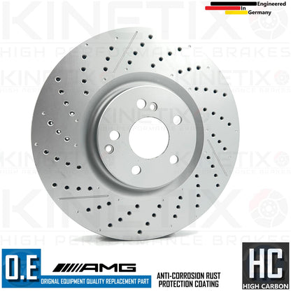 FOR MERCEDES E63 CLS63 CLS65 AMG FRONT REAR BRAKE DISCS BREMBO PADS WIRE SENSORS