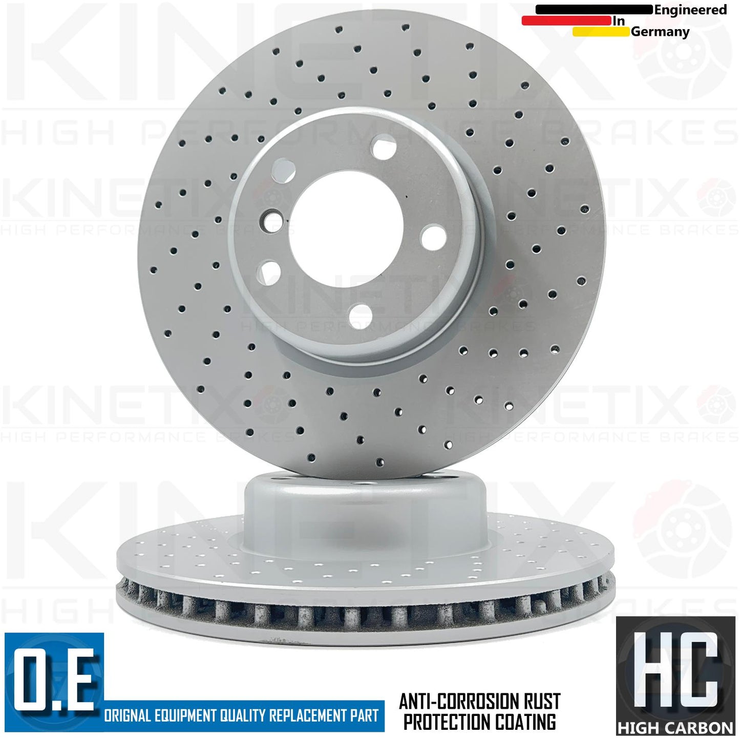 BMW M135i M140i M235i M SPORT FRONT REAR DRILLED BRAKE DISCS MINTEX PADS SENSORS