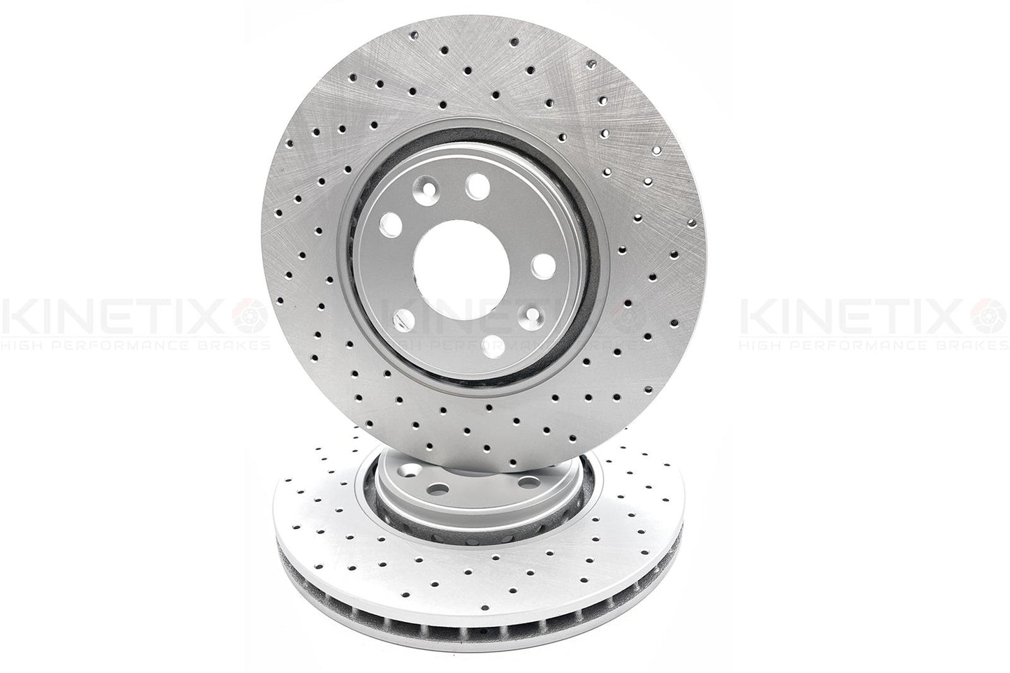 FOR RENAULT CLIO 4 SPORT TROPHY RS200 RS220 FRONT DRILLED DISCS PAIR 320mm