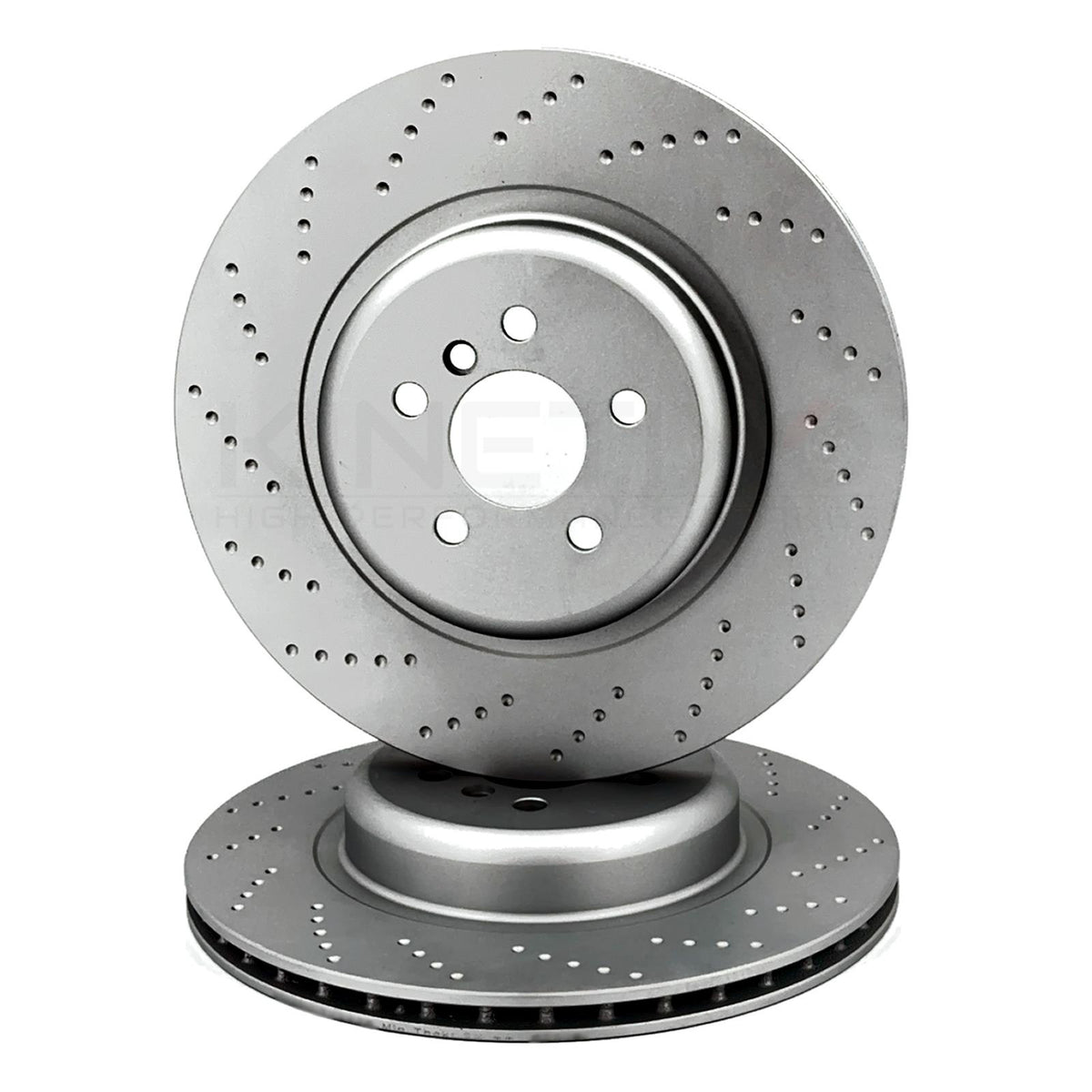 FOR BMW X5 X6 X7 30d 40d 40i 50i 45e 50e M50d M50i M60i REAR BRAKE DISCS PAIR 370mm X 24mm