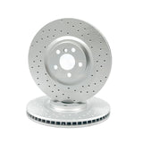 FOR BMW M235i xDrive 2019- F44 DRILLED FRONT BRAKE DISCS APEC PADS SENSOR 360mm