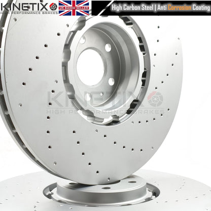 FOR AUDI RS6 C8 RS7 4K FRONT REAR BRAKE DISCS 420mm 370mm 4K0615301Q 4K0615601A