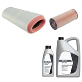 FOR BMW 3 SERIES 320d E90 E91 E92 SERVICE KIT AIR OIL FILTER SET 6L OIL -2007