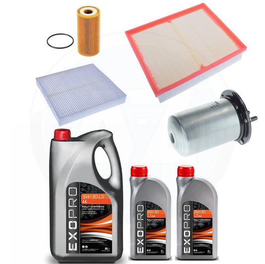 FOR NISSAN NAVARA NP300 D23 2.3 DCI 2015+ FULL SERVICE KIT RIVETTED FUEL FILTER
