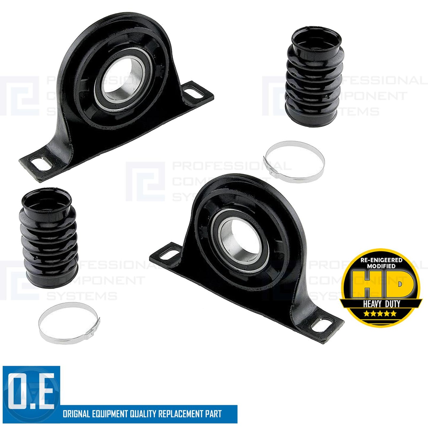 FOR VW CRAFTER SPRINTER 06- FRONT AND REAR PROP SHAFT CENTRE SUPPORT BEARING KIT