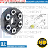 FOR BMW 5/6/7 SERIES X3 FRONT PROPSHAFT COUPLING DOUGHNUT MOUNTING 26117542238