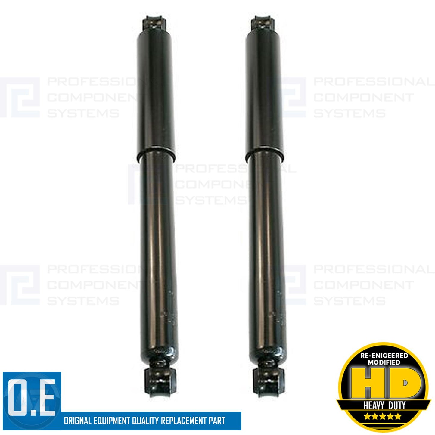 FOR ISUZU D-MAX TFR,TFS 2012- REAR SHOCKERS SHOCK ABSORBERS PAIR HEAVY DUTY