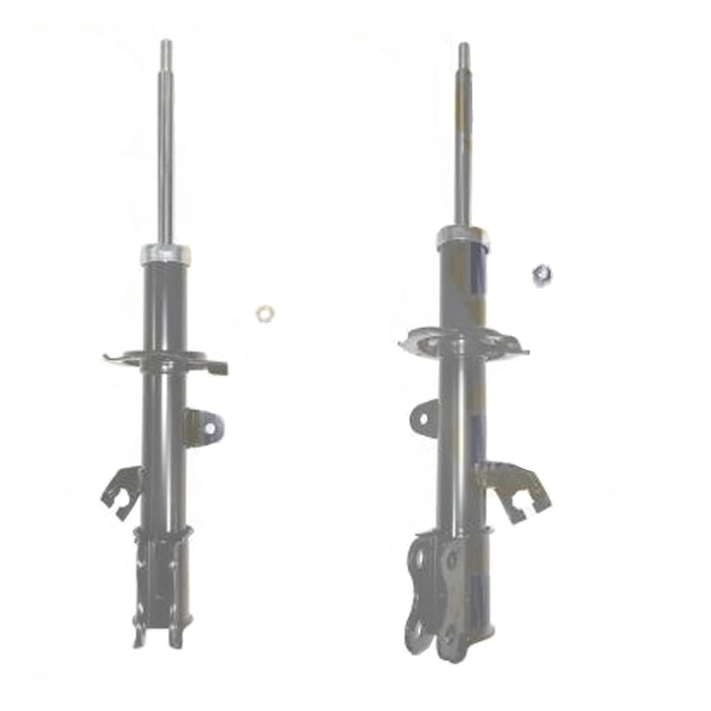 FOR NISSAN MICRA IV NOTE 2X FRONT LH RH SHOCK ABSORBERS BRAND NEW OE QUALITY