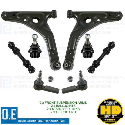 PREMIUM OE SPEC FULL FRONT SUSPENSION ARM KIT FOR FORD TRANSIT MK6 MK7 2000-2014
