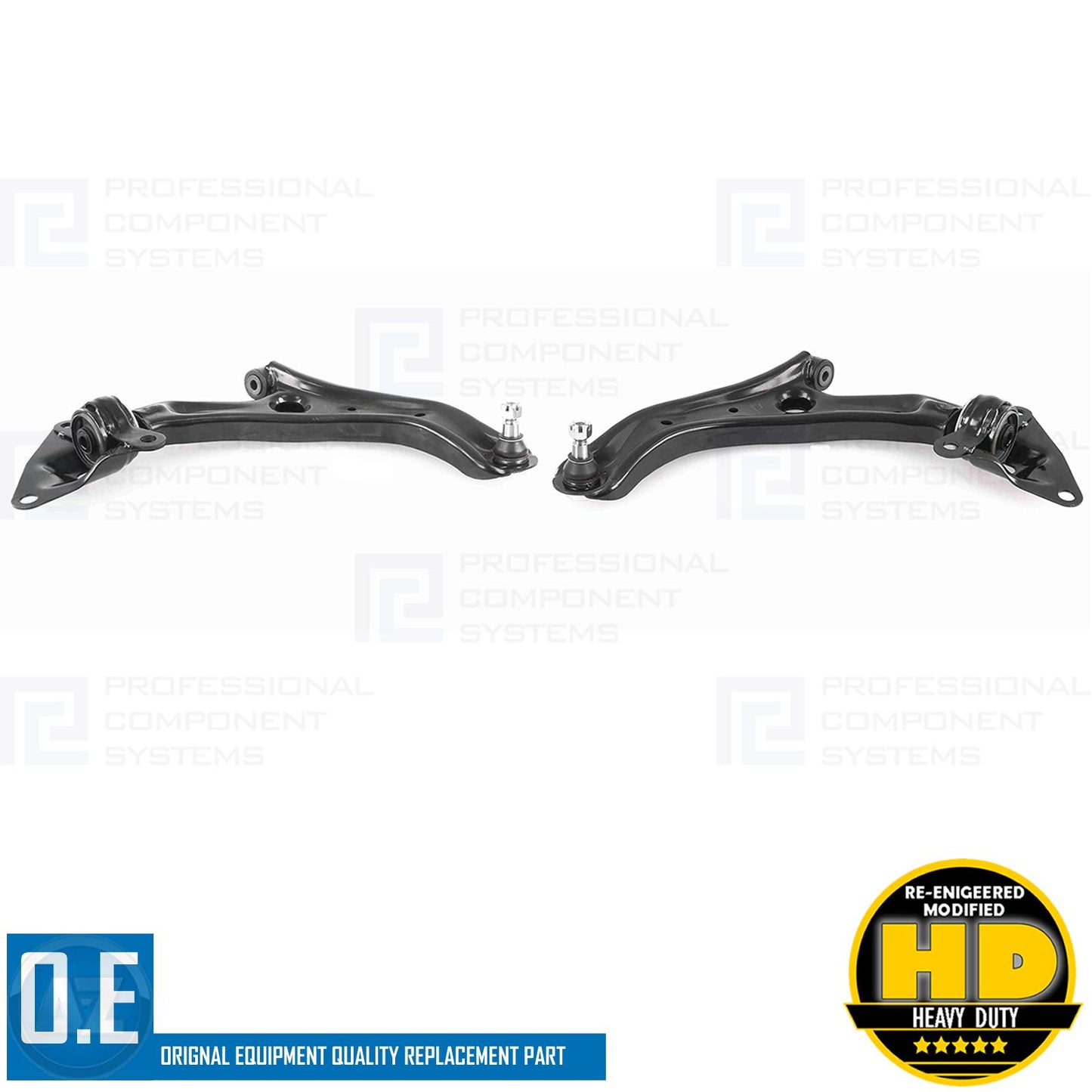 FOR HONDA INSIGHT JAZZ FRONT LEFT RIGHT SUSPENSION WISHBONE CONTROL ARMS PAIR