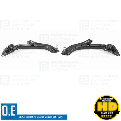 FOR HONDA INSIGHT JAZZ FRONT LEFT RIGHT SUSPENSION WISHBONE CONTROL ARMS PAIR