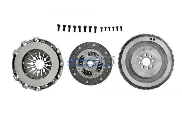 FOR OPEL MERIVA 1.7 CDTi DUALMASS TO SOLIDMASS FLYWHEEL CONVERSION CLUTCH KIT