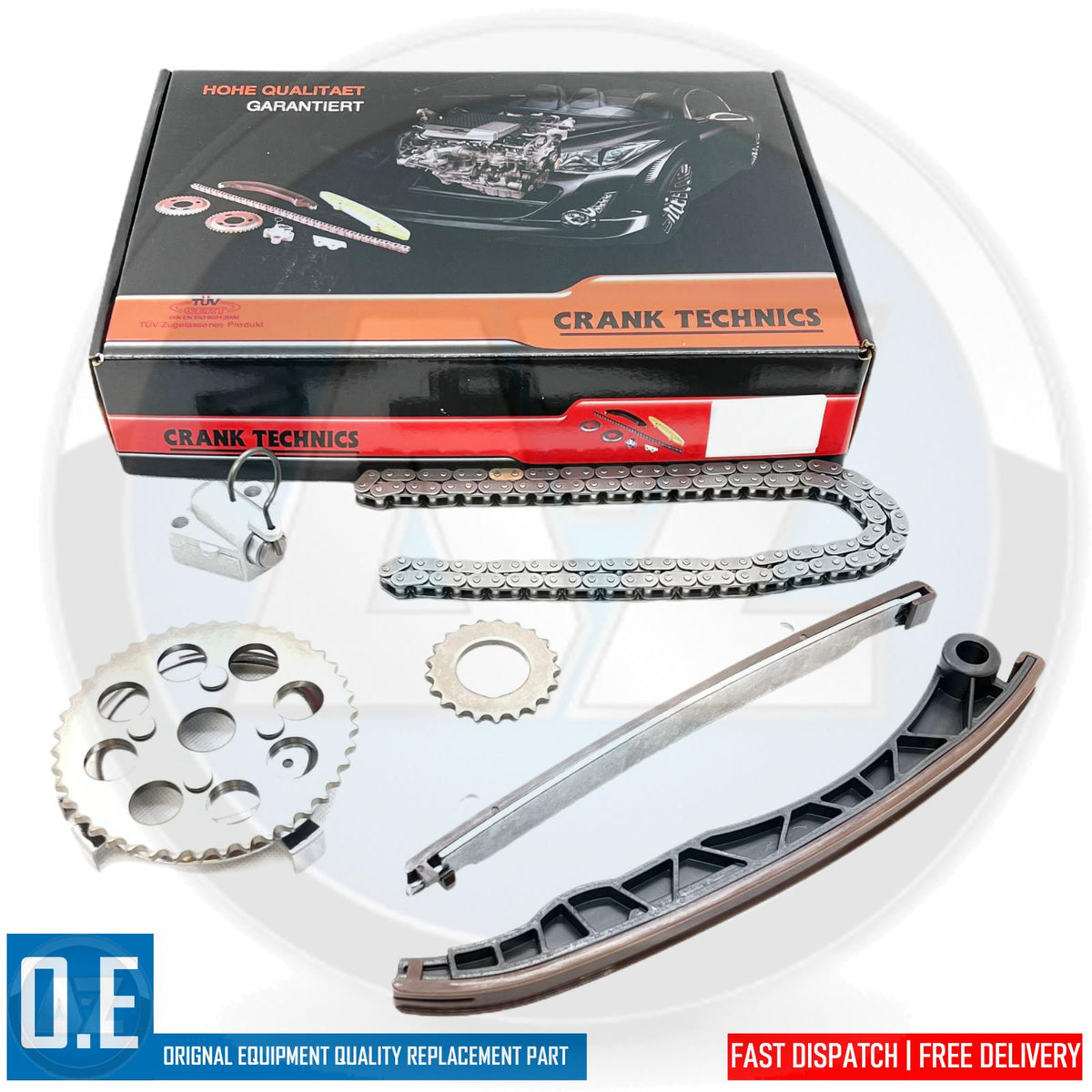 FOR VAUXHALL OPEL CORSA E 1.3 CDTi TIMING CHAIN KIT B13DTC B13DTE B13DTN B13DTR