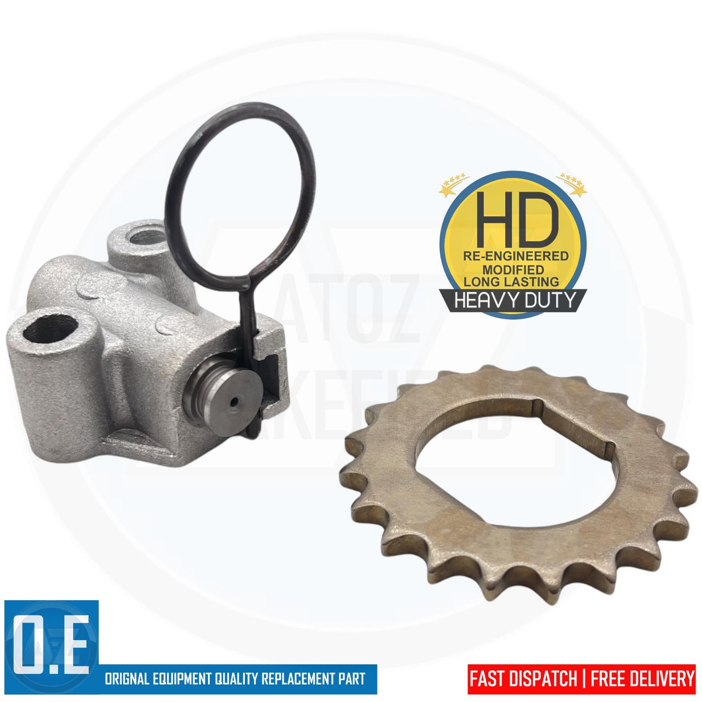 FOR VAUXHALL MOKKA 1.4 PETROL ENGINE TIMING CHAIN GUIDE RAIL TENSIONER KIT SET