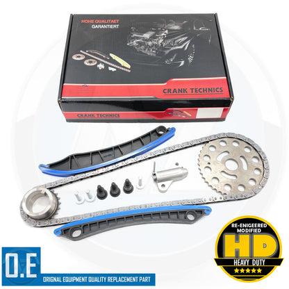 FOR NISSAN QASHQAI 1.6 DCI R9M DIESEL TIMING CHAIN KIT & TIMING CASE COVER