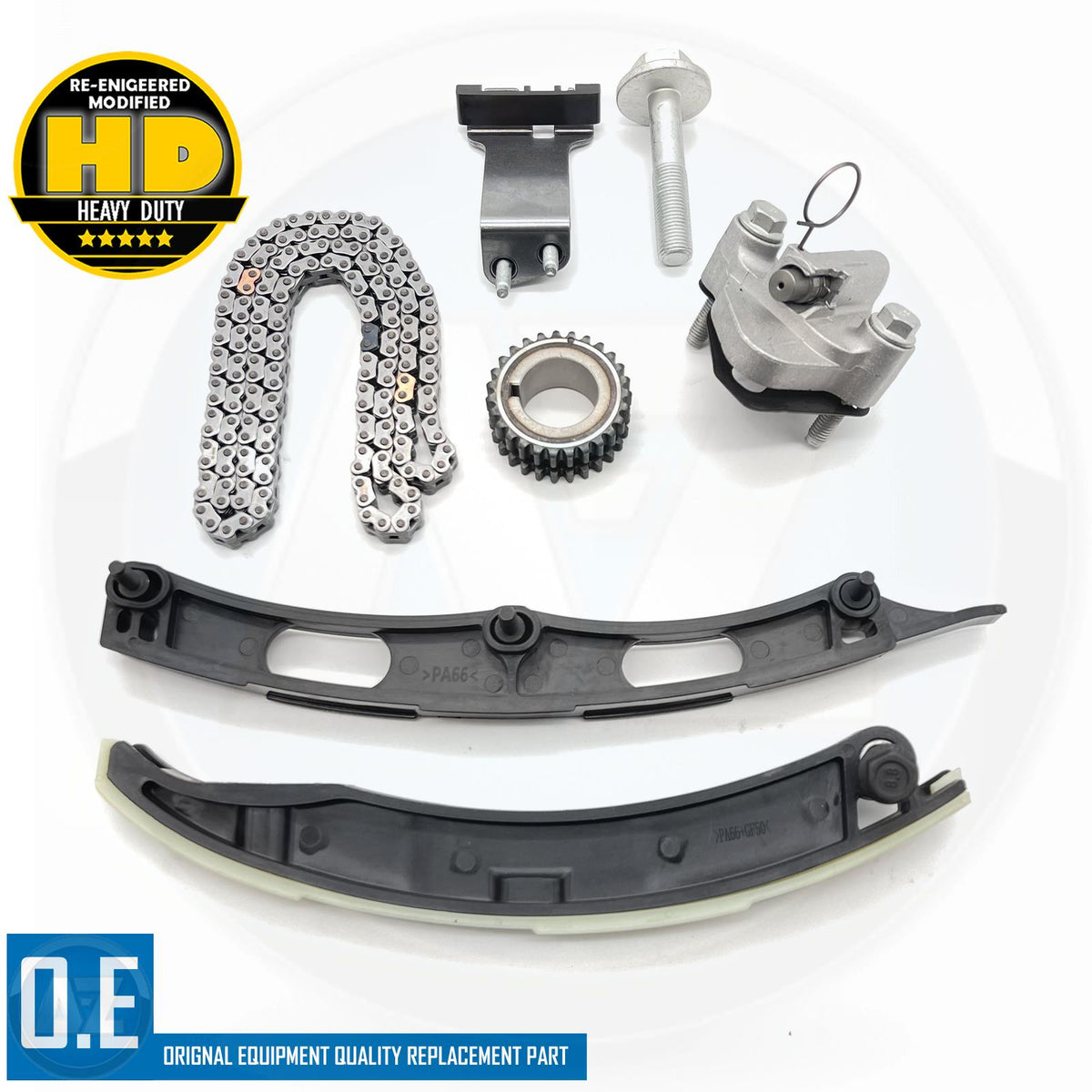FOR VAUXHALL VIVA 1.0 B10XE B10XL D10XE 15-18 UPRATED TIMING CHAIN KIT SET