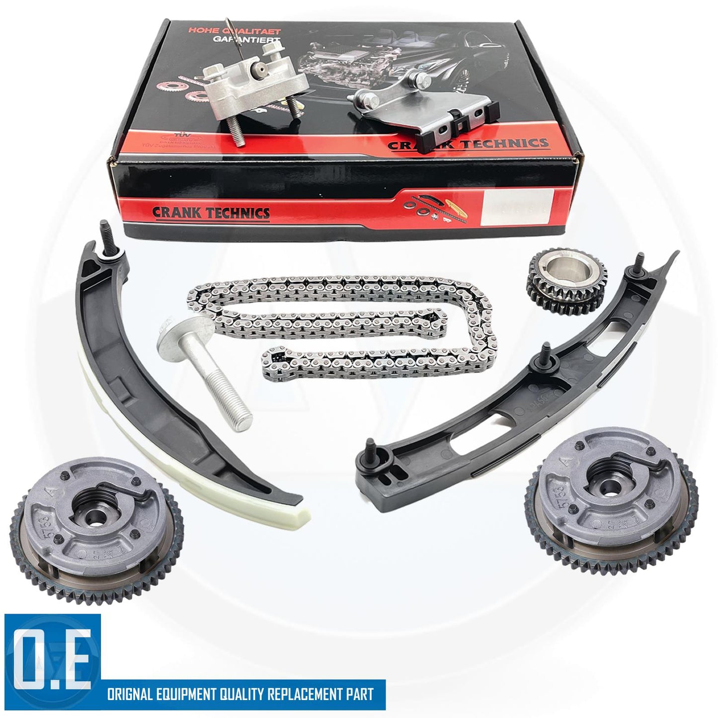 FOR OPEL MOKKA 1.4 UPRATED HEAVY DUTY TIMING CHAIN VVT GEAR KIT B14XFT/B14XFL