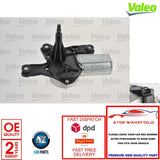 OPEL VAUXHALL ZAFIRA OEM GENUINE VALEO REAR WINDSCREEN WIPER MOTOR