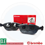 FOR AUDI TT 3.2 V6 VW GOLF MK4 R32 BREMBO FRONT BRAKE PADS & WEAR SENSOR WIRES