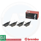 FOR BMW M3 EVO 520i 525i 530i 540i M5 730i 740i 750i Z3M BREMBO REAR BRAKE PADS
