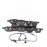 FOR BMW 535d 545i 550i 645Ci 635d E6x BREMBO FRONT REAR BRAKE PADS SENSORS