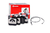 FOR BMW M135i M235i M140i M240i M2 M3 M4 Fx BREMBO REAR BRAKE PADS WEAR SENSOR