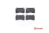 FITS TESLA MODEL S (5YJS) MODEL X (5YJX) BREMBO FRONT REAR BRAKE PADS SET FR RR
