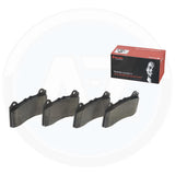 FOR FORD FOCUS RS MK3 2015- FRONT CROSS DRILLED BRAKE DISCS PADS 350mm