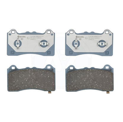 FITS FORD MUSTANG MACH-E 2020- EV GT DRILLED FRONT BRAKE DISCS BREMBO PADS 362mm