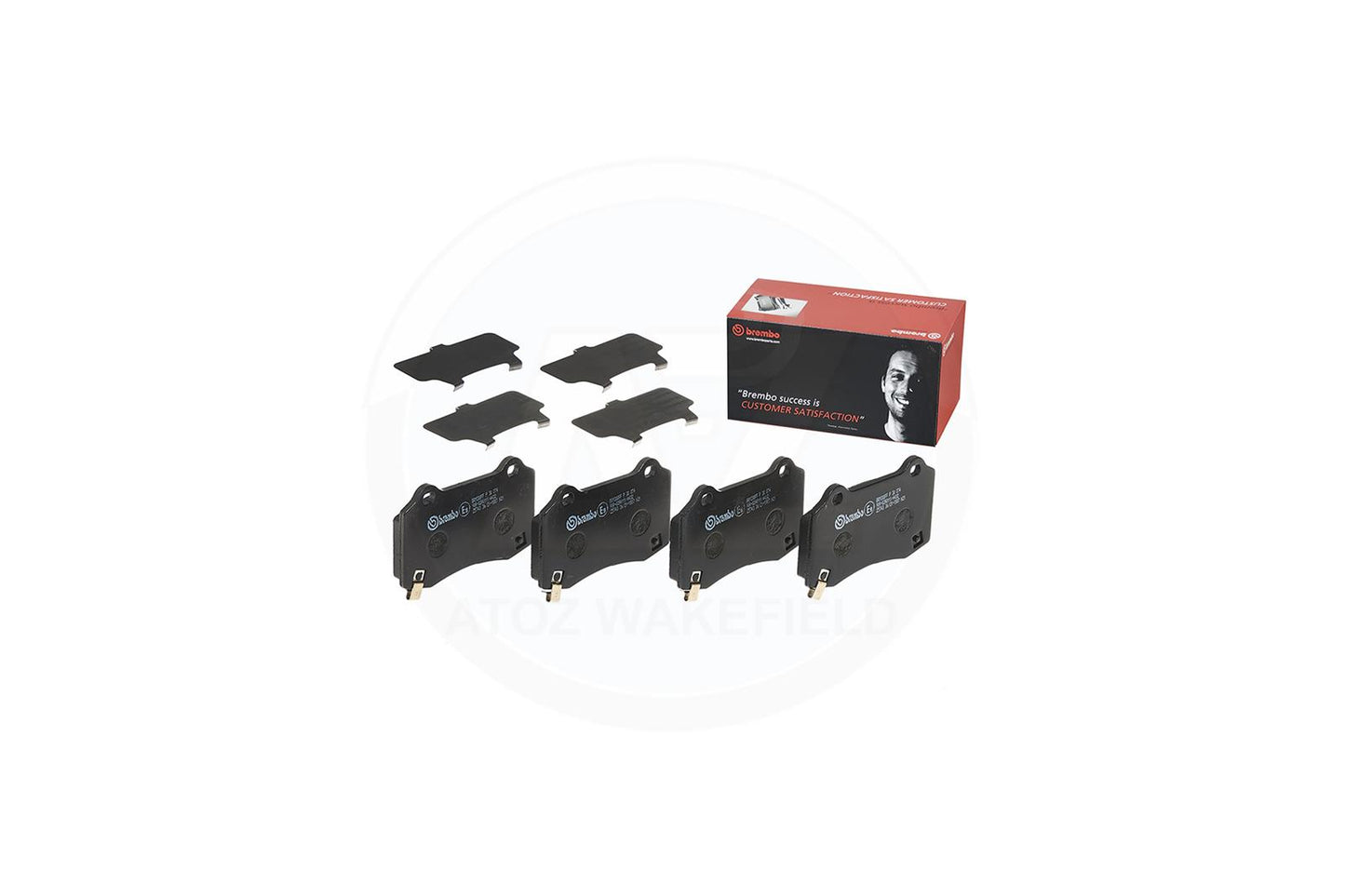 FITS TESLA MODEL S (5YJS) MODEL X (5YJX) BREMBO FRONT REAR BRAKE PADS SET FR RR