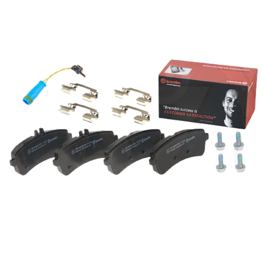 P50125 REAR AXLE BREMBO REAR BRAKE PADS SET & WEAR SENSOR WIRE