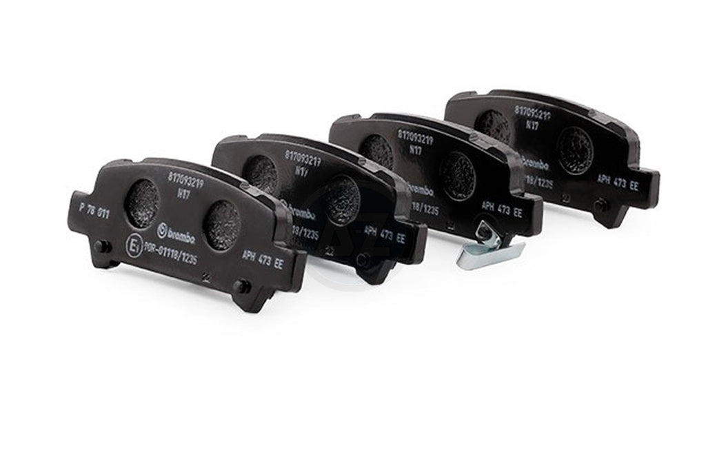 FOR SUBARU IMPREZA FORESTER LEGACY OUTBACK GENUINE REAR BREMBO BRAKE PADS SET