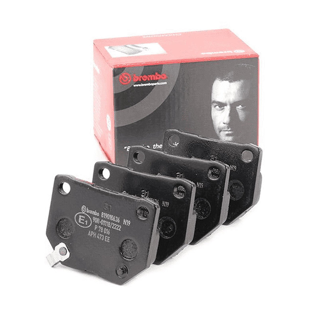 FOR IMPREZA WRX 2.0 2.5 TURBO PRODRIVE GB270 RB320 22B REAR BREMBO BRAKE PADS