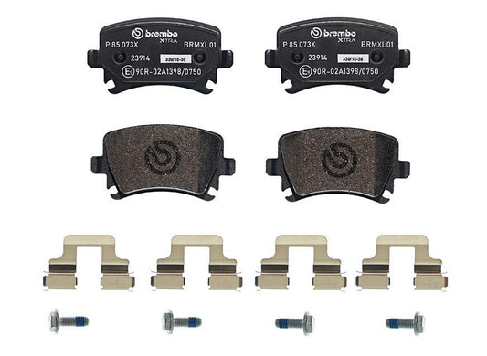 Rear Brembo Xtra Performance Fast Road Brake Pads For Seat Toledo