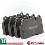 FOR AUDI RS3 8P TT RS 8J3 8J9 BREMBO FRONT BRAKE PADS SET WEAR WIRE SENSOR