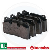 FOR AUDI RS3 8P TT RS 8J3 8J9 BREMBO FRONT BRAKE PADS SET WEAR WIRE SENSOR