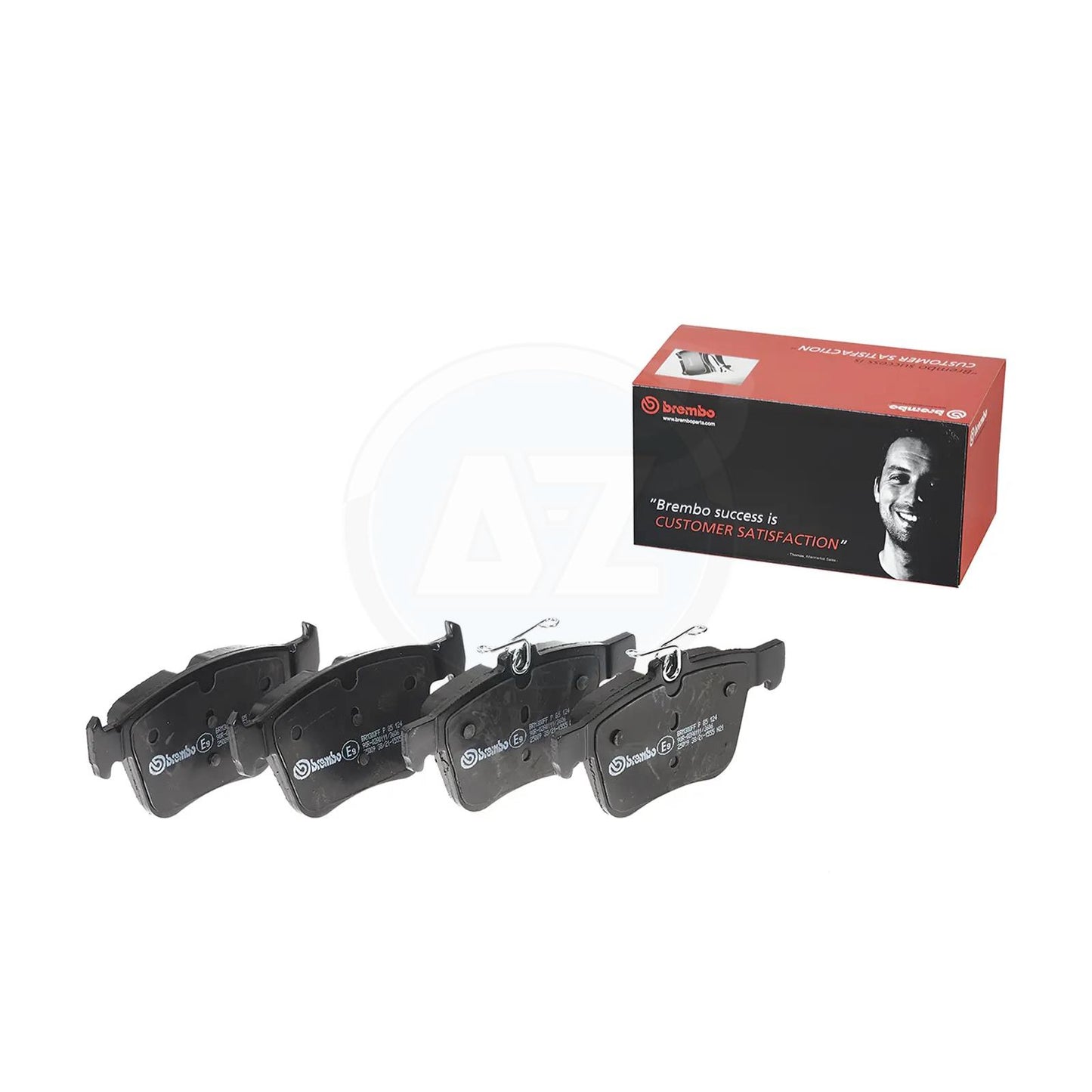 FOR AUDI S3 VW GOLF 2.0 R GTI SEAT LEON CUPRA R REAR GENUINE BREMBO BRAKE PADS