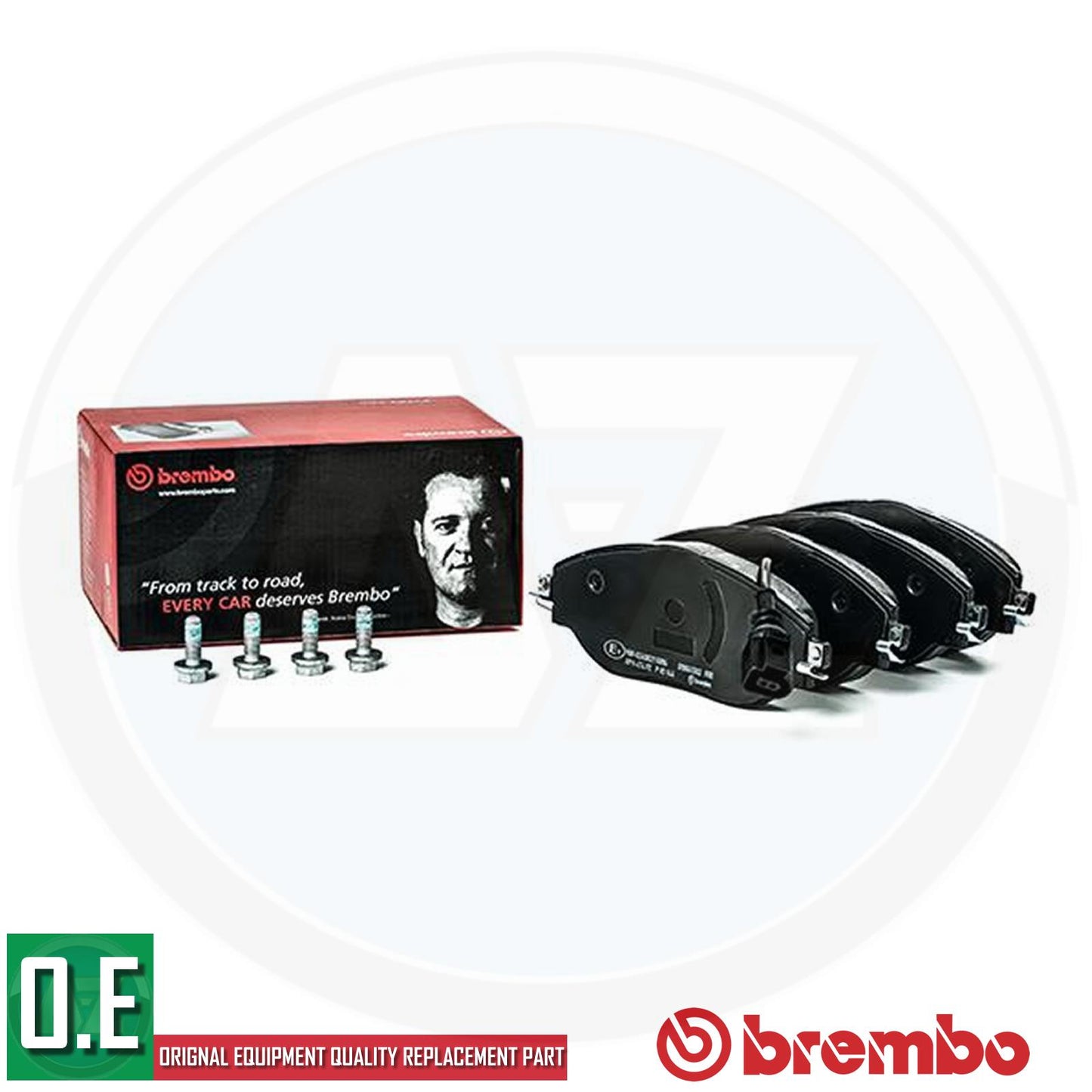 FIT VW GOLF GTI TCR 2018-2020 MK7 DRILLED FRONT BRAKE DISCS BREMBO PADS 340mm