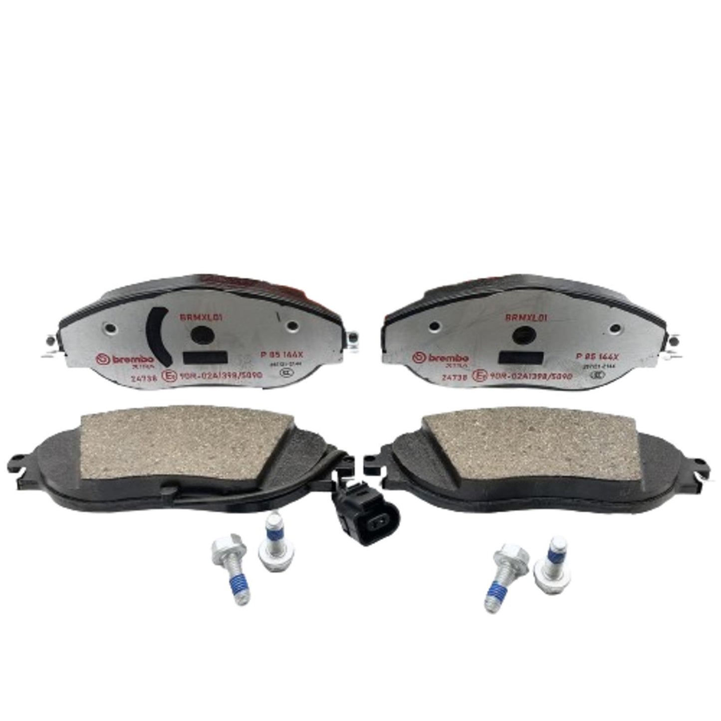 SEAT LEON ATECA FORMENTOR CUPRA FRONT 2 PIECE FLOATING BRAKE DISCS Xtra PADS