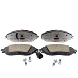 FRONT AXLE BREMBO Xtra FAST ROAD PERFORMANCE BRAKE PADS FOR VAG 8V0698151C