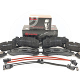 FOR VW TOUAREG R 3.0 R 2020- BREMBO FRONT REAR BRAKE PADS & WEAR SENSOR WIRES