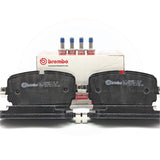 FOR VW TOUAREG R 3.0 R 2020- BREMBO FRONT REAR BRAKE PADS & WEAR SENSOR WIRES