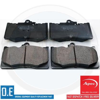 FOR LEXUS GS300 HIGH CARBON FRONT LEFT RIGHT BRAKE DISCS APEC PADS 334mm COATED