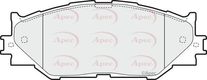 FOR LEXUS IS250 IS220d IS300h APEC FRONT BRAKE PADS SET 0446553020 ADVICS SYSTEM