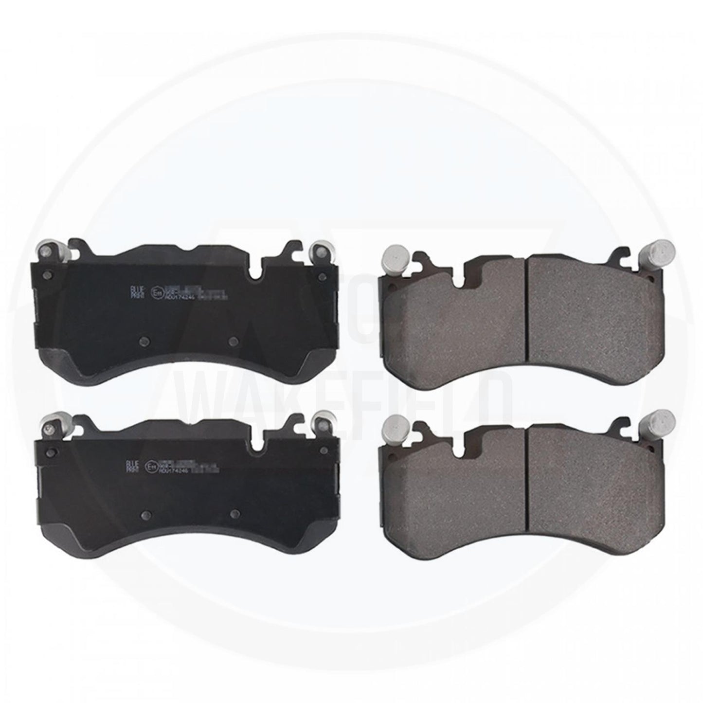 FOR MERCEDES E63 C63 CLS63 AMG FRONT PREMIUM QUALITY BRAKE PADS WIRE SENSORS