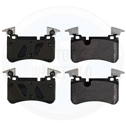 FOR MERCEDES C63 E63 CLS63 CLS65 AMG FRONT REAR BRAKE PADS & WEAR SENSOR WIRES