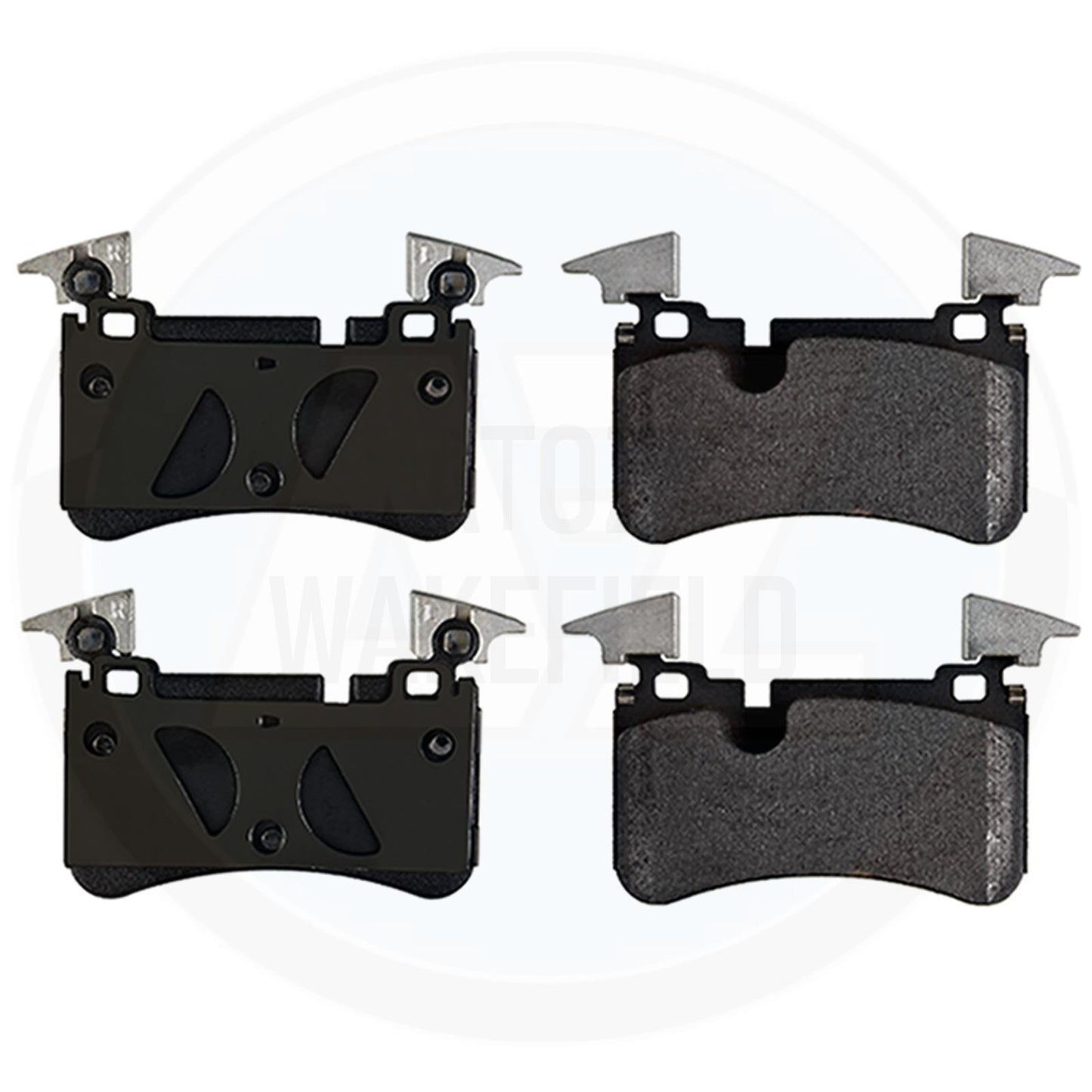 FOR MERCEDES E63 C63 CLS63 AMG FRONT PREMIUM QUALITY BRAKE PADS WIRE SENSORS