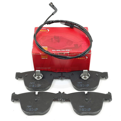 FOR BMW X5M F85 X6M F86 4.4 V8 FRONT REAR BRAKE PADS WEAR WIRE SENSOR LEAD PARKING HANDBRAKE SHOES SET & FITTING KIT