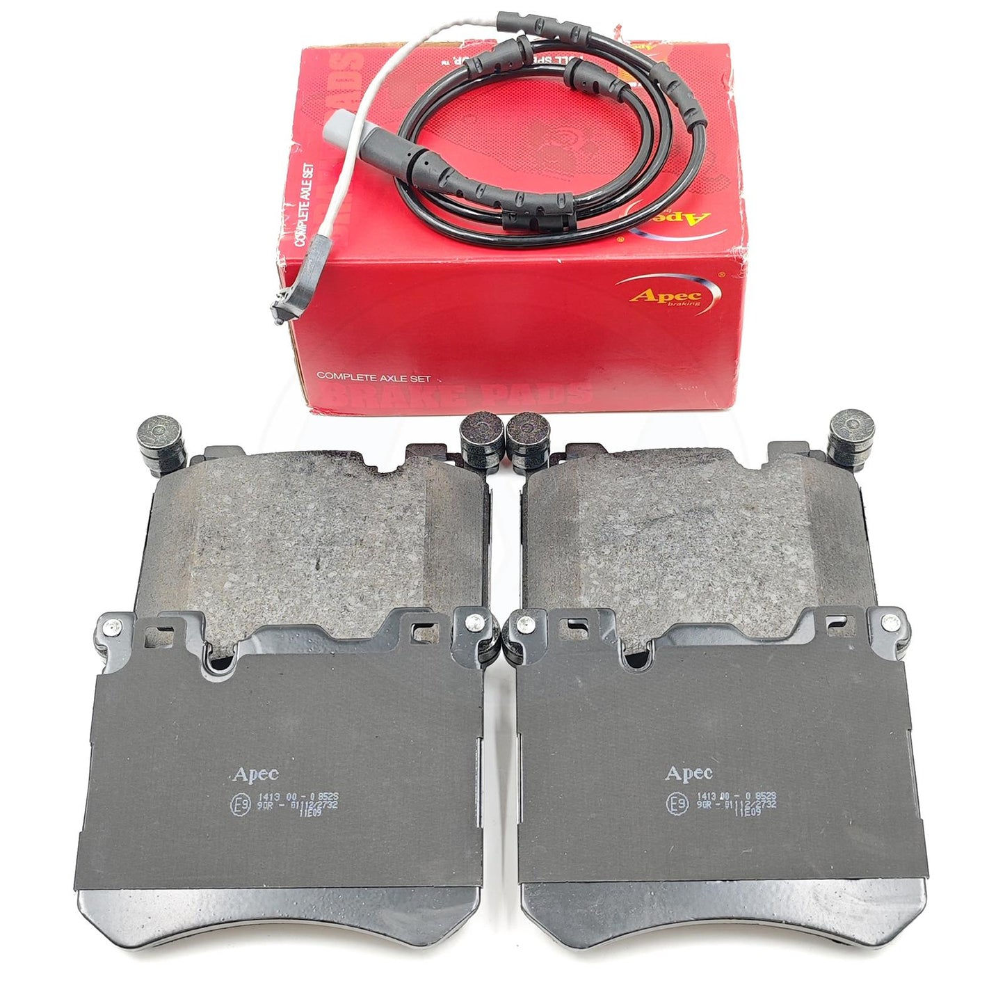 FOR BMW X5M E70 X6M E71 E72 (09-14) APEC OEQ FRONT BRAKE PADS & WEAR SENSOR WIRE